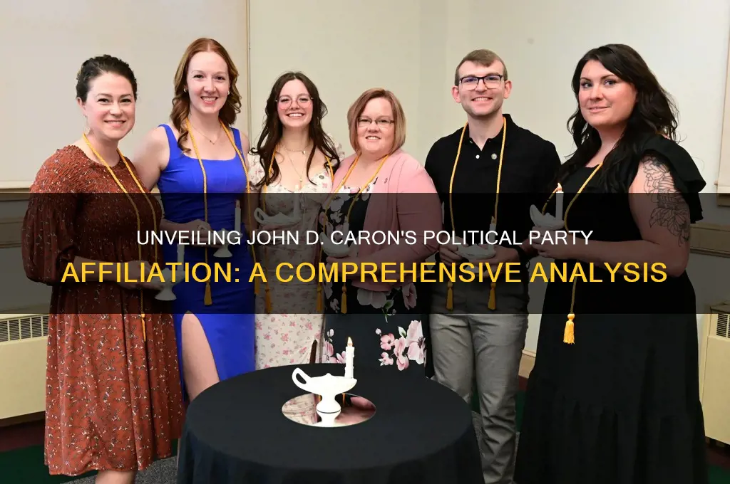what political party is john d caron