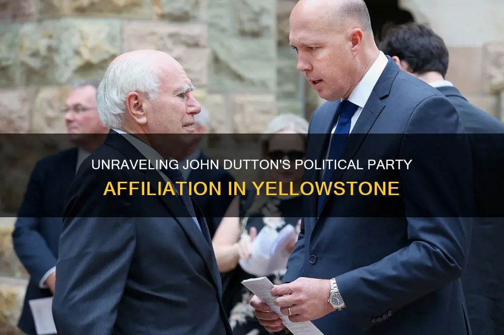 what political party is john dutton