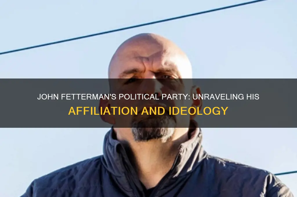 what political party is john fetterman