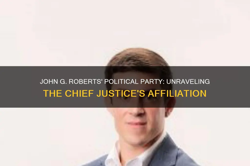 what political party is john g roberts