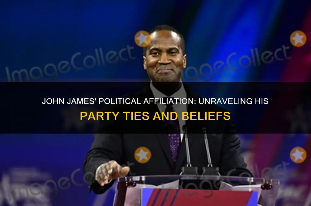 what political party is john james