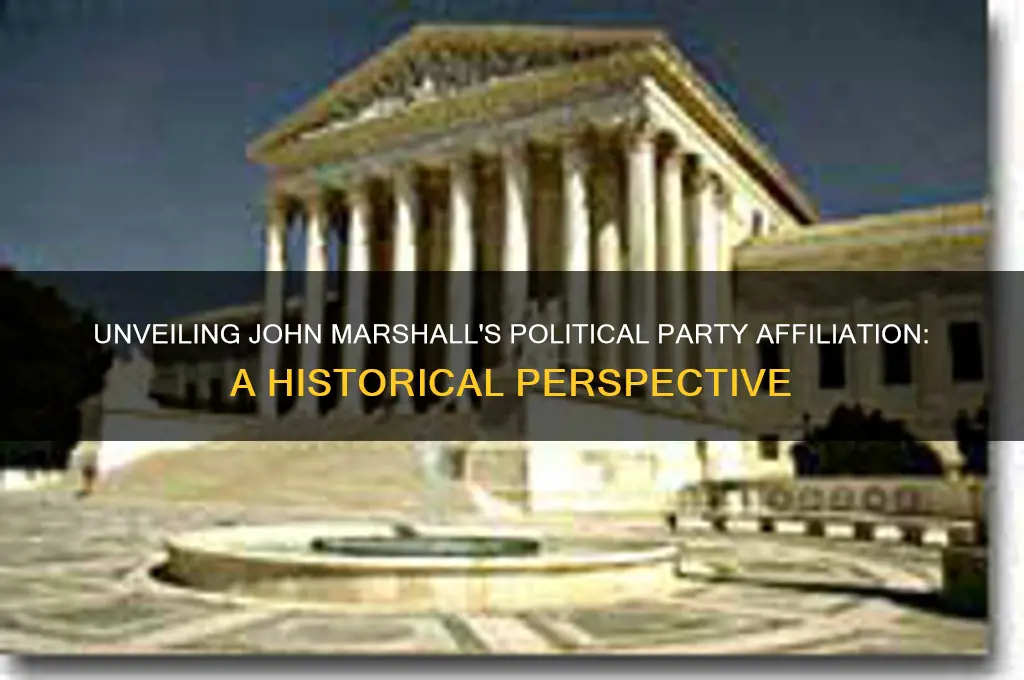 what political party is john marshal