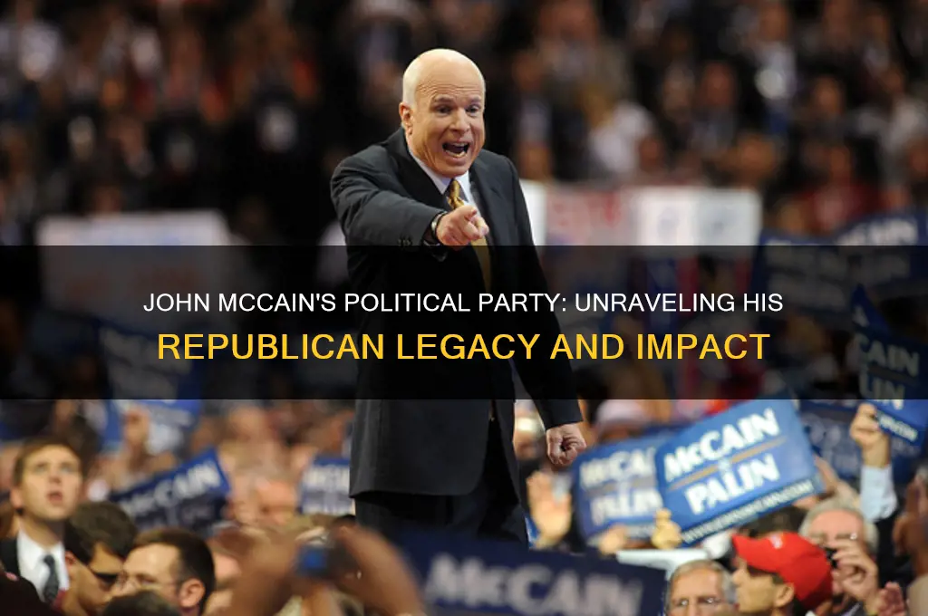 what political party is john mccain