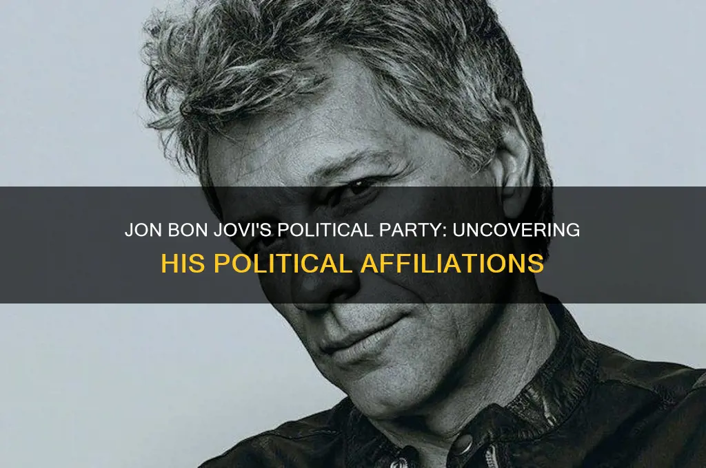 what political party is jon bon jovi