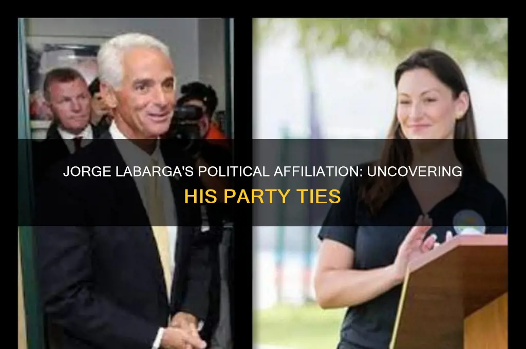 what political party is jorge labarga