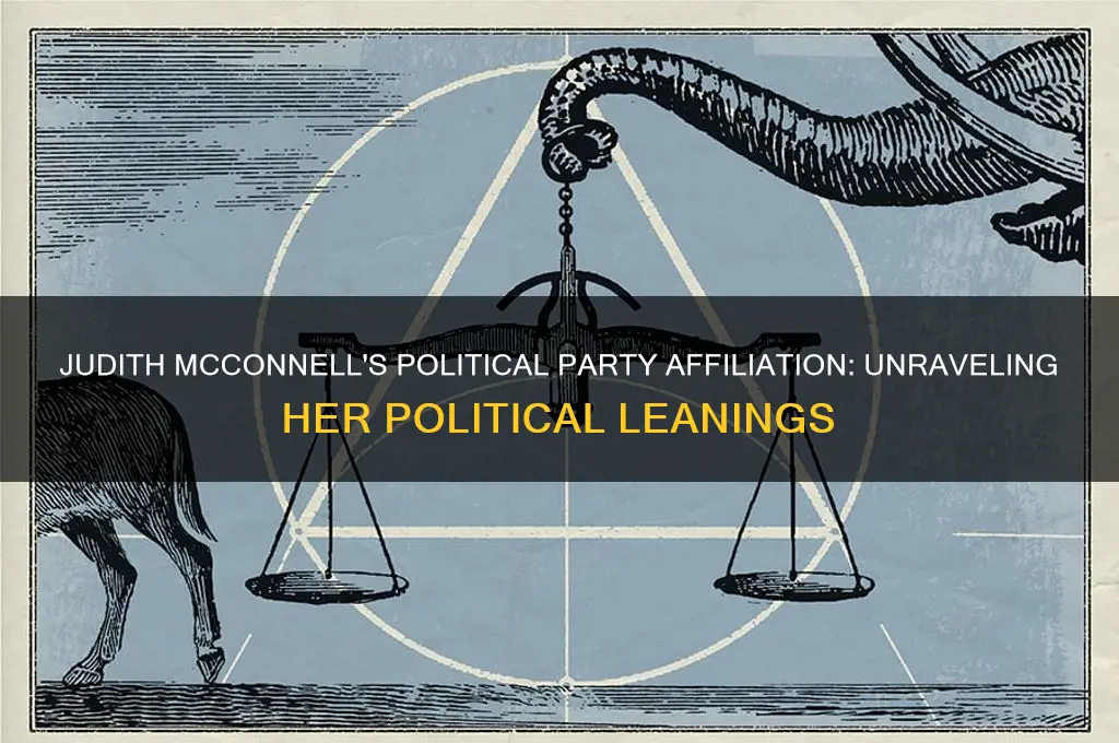 what political party is judith mcconnell