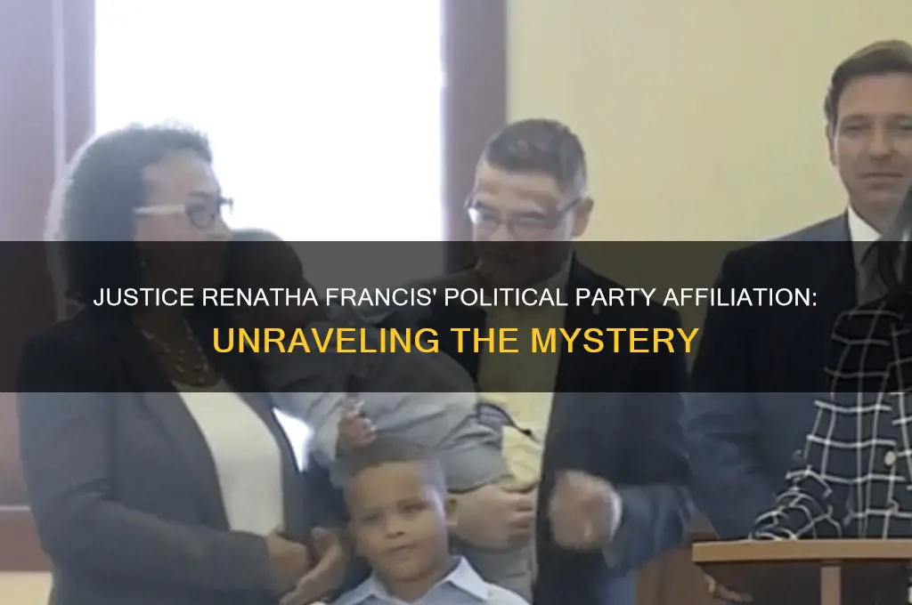 what political party is justice renatha francis