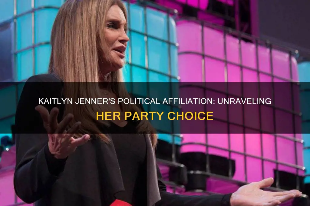 what political party is kaitlyn jenner