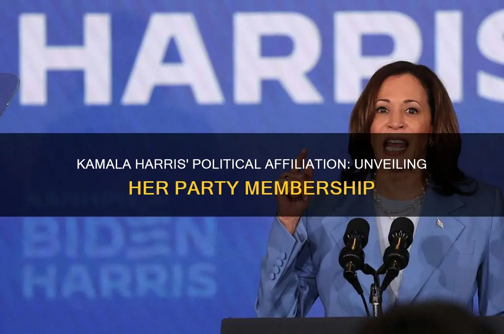 what political party is kamala harris in