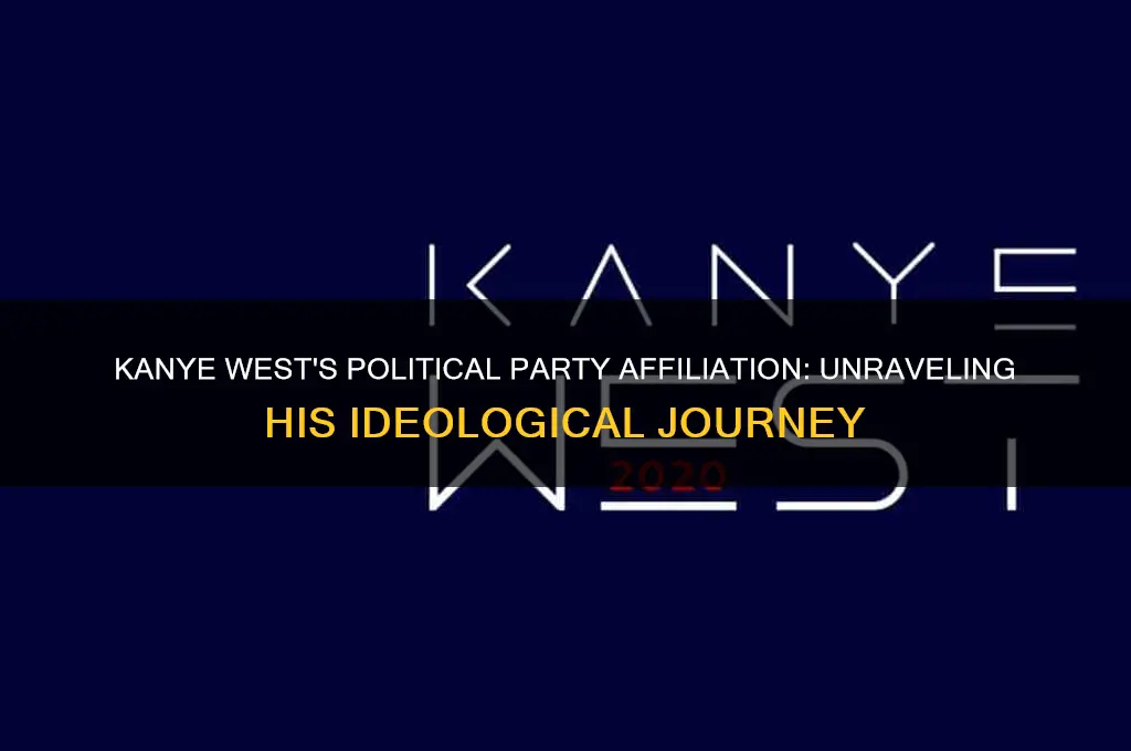 what political party is kanye