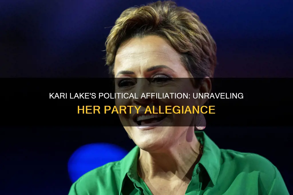what political party is kari lake