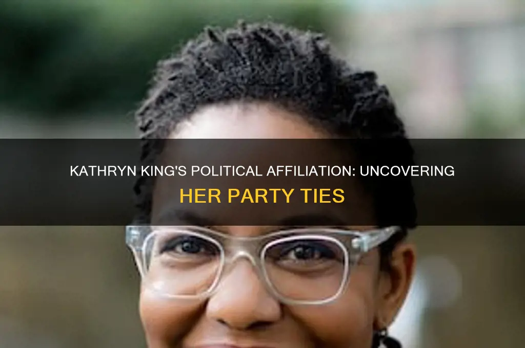 what political party is kathryn king