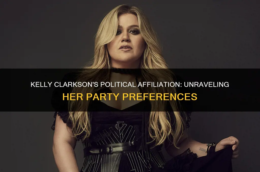 what political party is kelly clarkson
