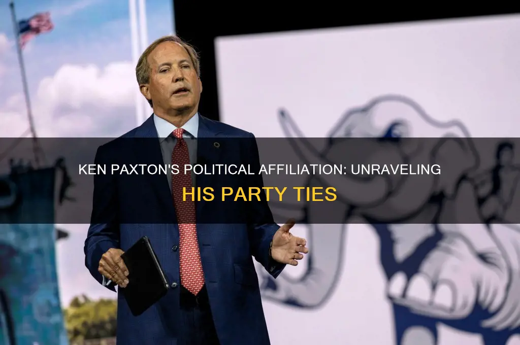 what political party is ken paxton