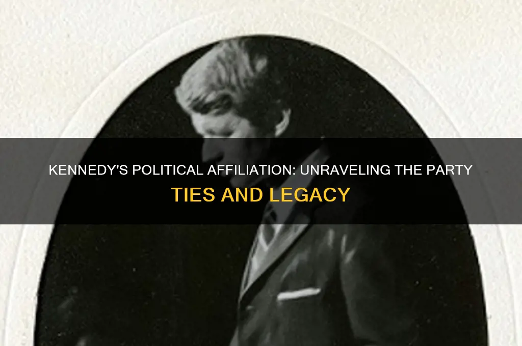 what political party is kennedy affiliated with
