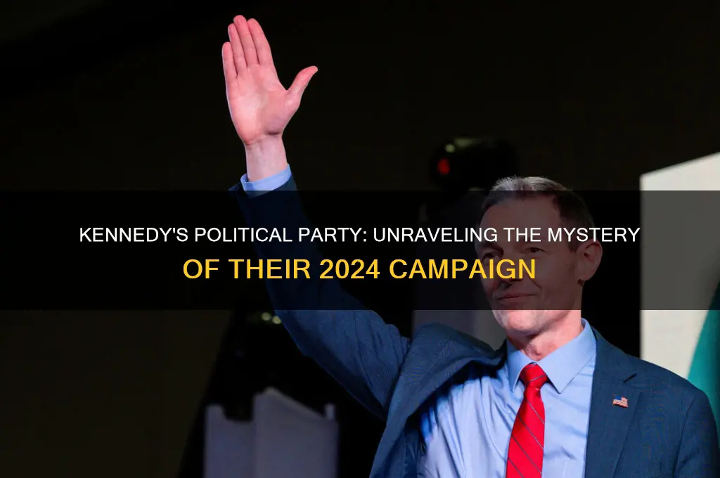 what political party is kennedy running for