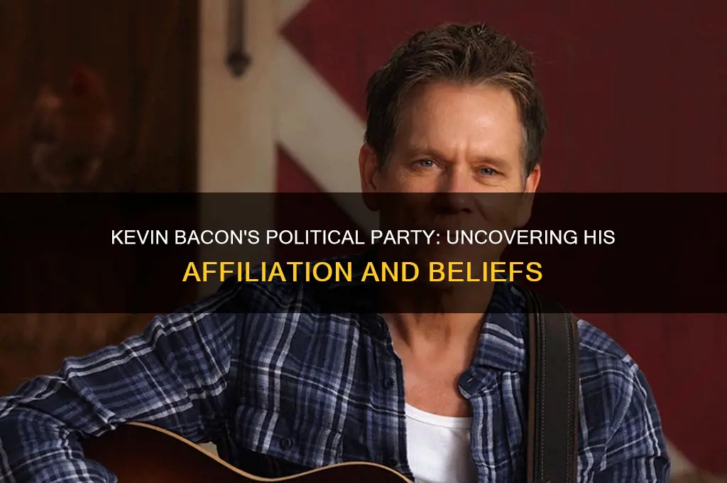 what political party is kevin bacon