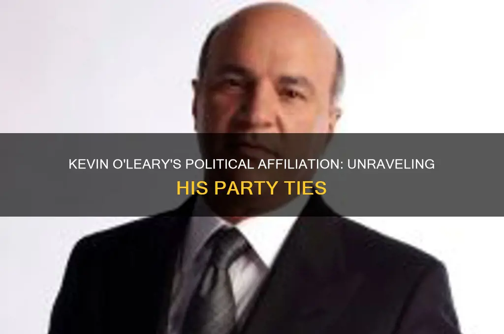 what political party is kevin o leary