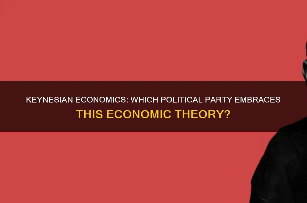 what political party is keynesian economics
