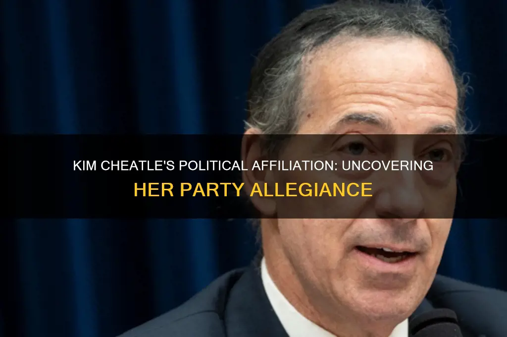 what political party is kim cheatle