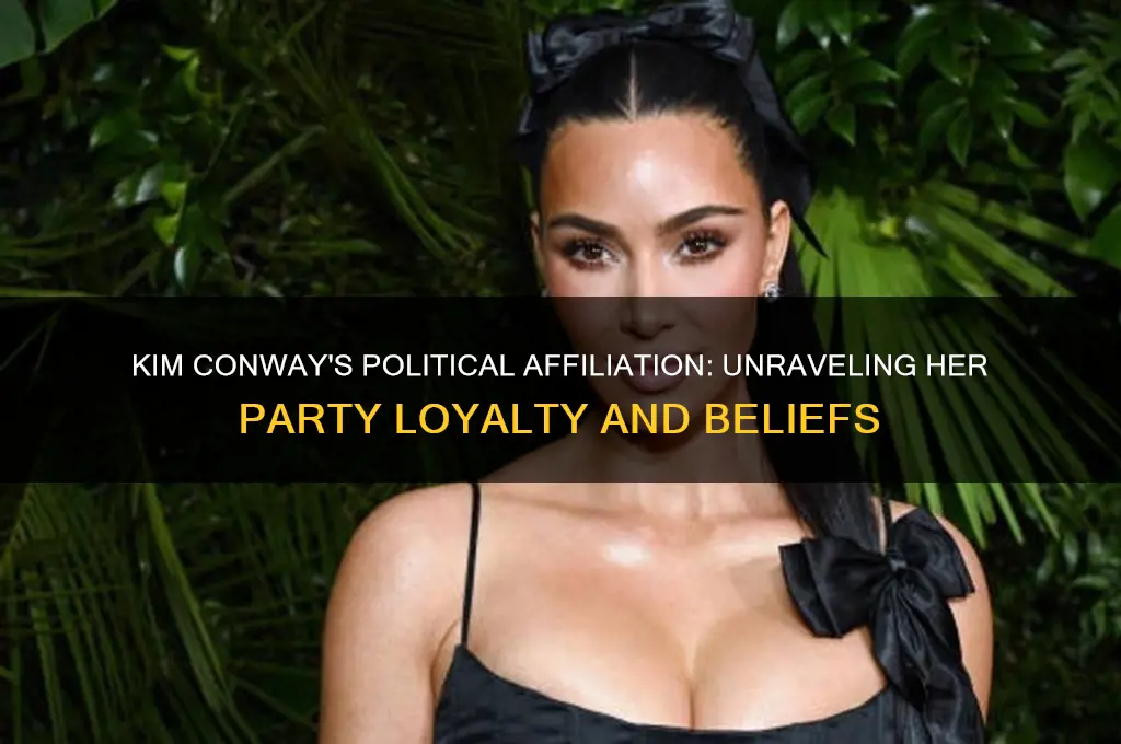 what political party is kim conway