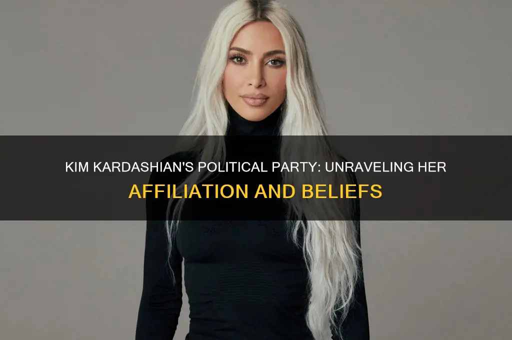 what political party is kim kardashian