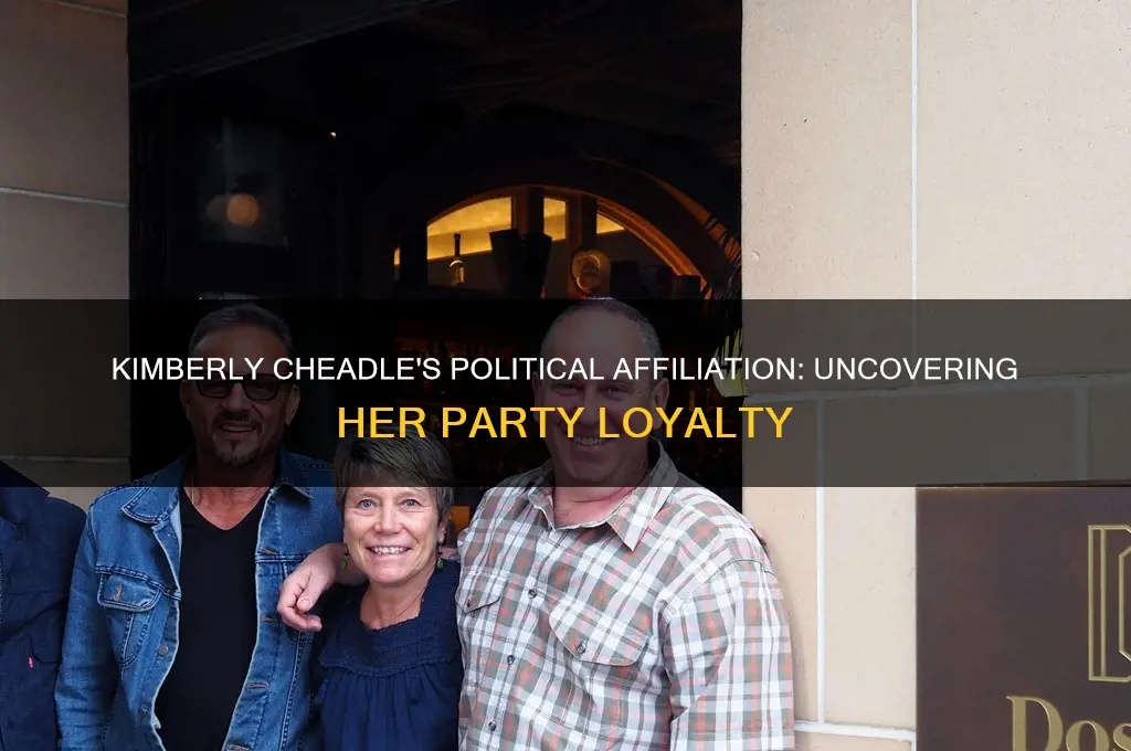 what political party is kimberly cheadle