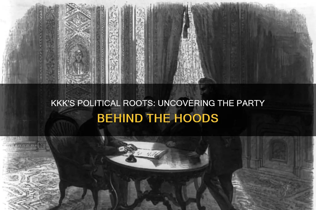 what political party is kkk
