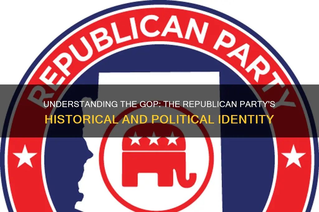 what political party is known as the gop