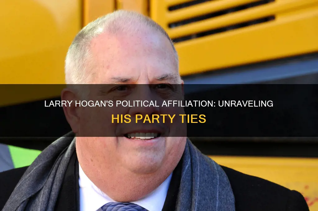 what political party is larry hogan