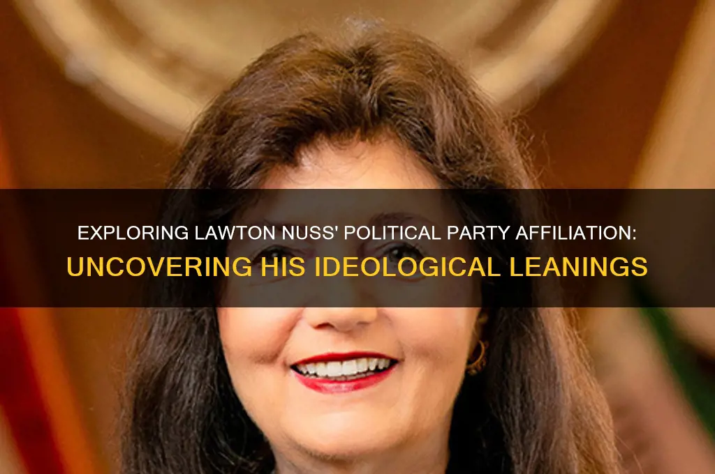 what political party is lawton nuss