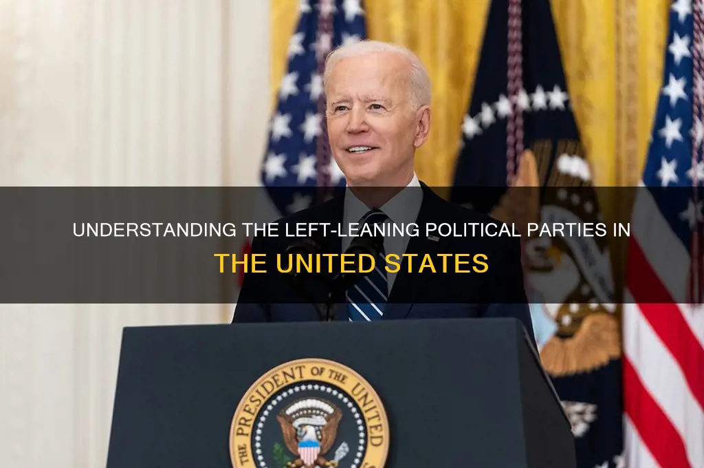 what political party is left in us