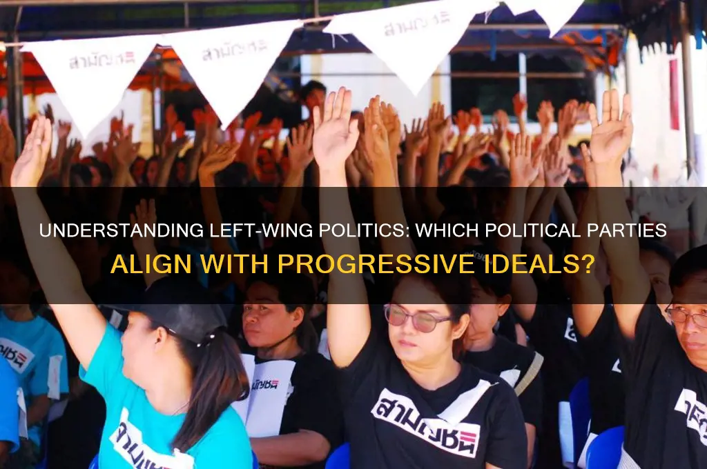 what political party is left wing