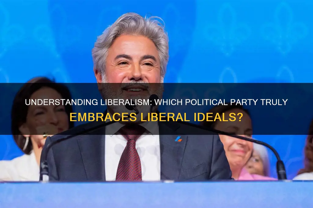 what political party is liveral