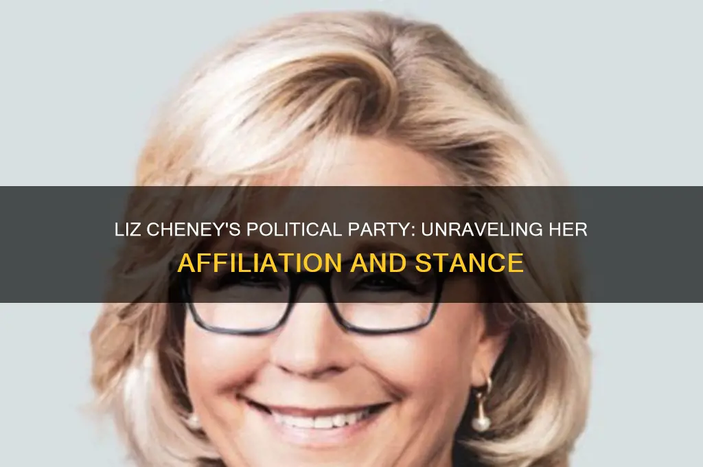 what political party is liz cheney