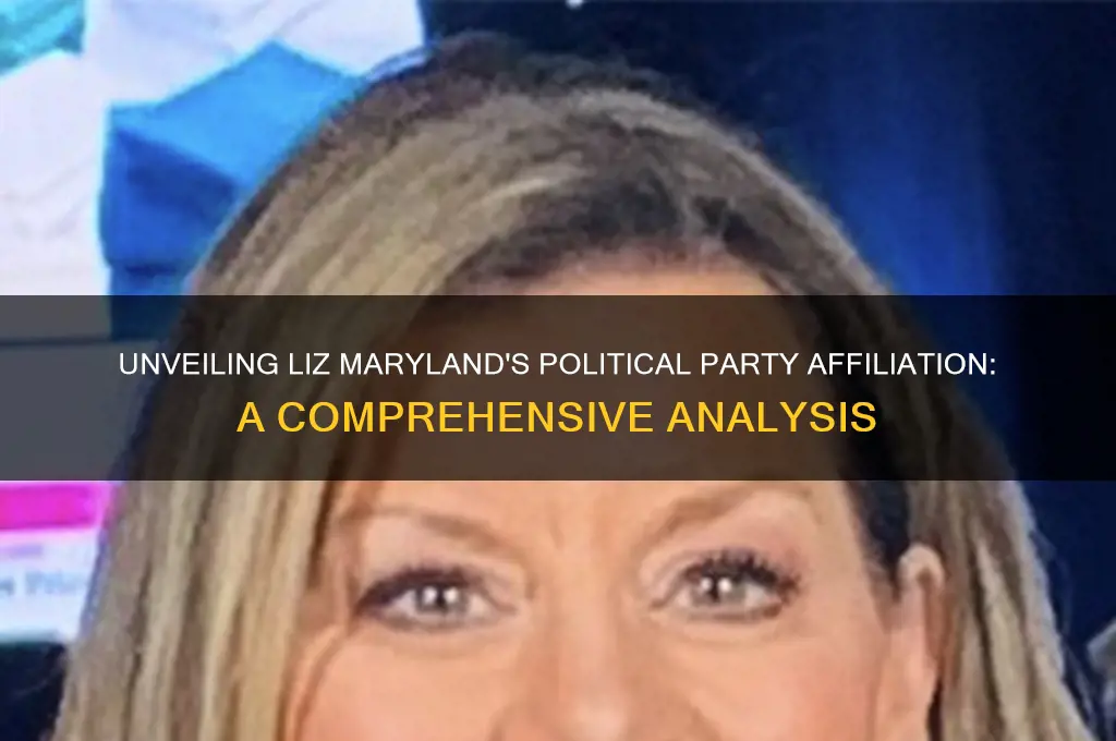 what political party is liz maryland