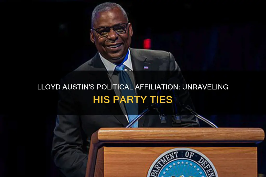 what political party is lloyd austin