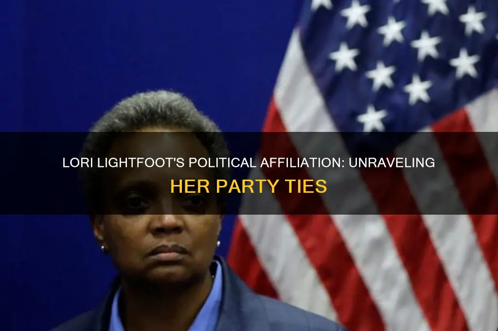what political party is lori lightfoot