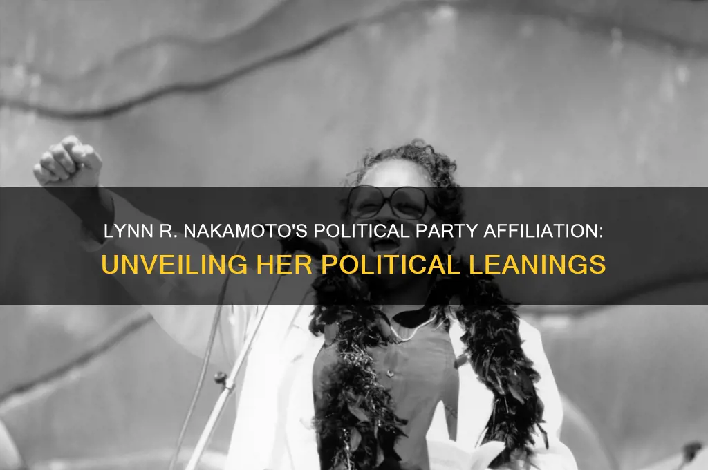 what political party is lynn r nakamoto