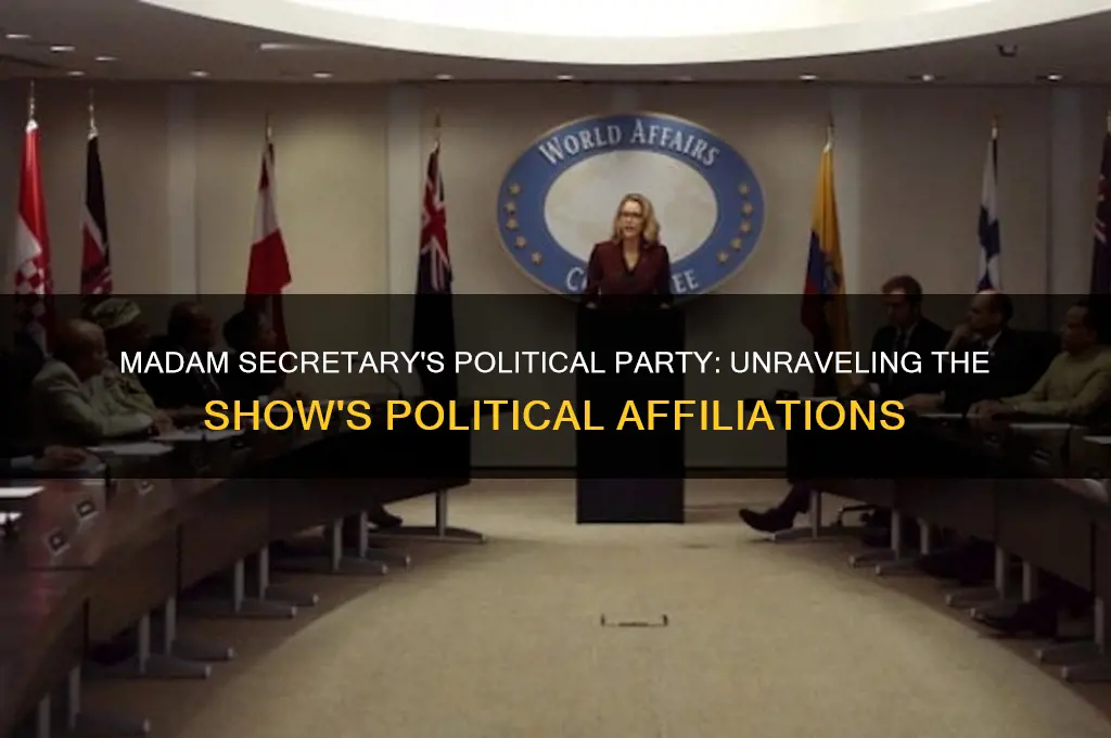 what political party is madam secretary