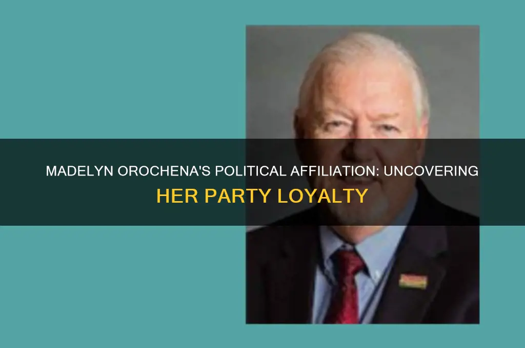 what political party is madelyn orochena
