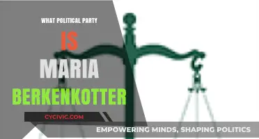Maria Berkenkotter's Political Affiliation: Uncovering Her Party Ties