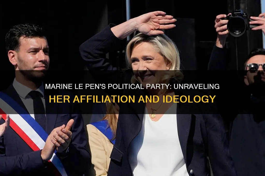 what political party is marine le pen