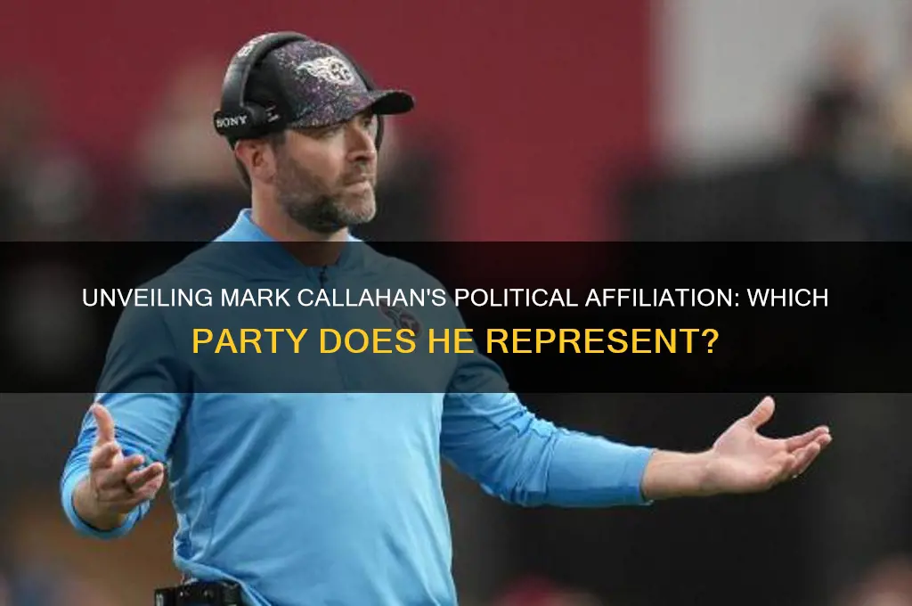 what political party is mark callahan