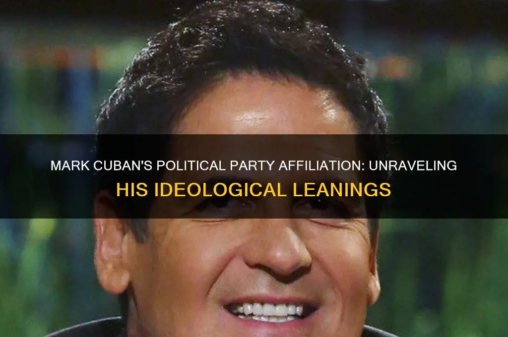 what political party is mark cuban affiliated with