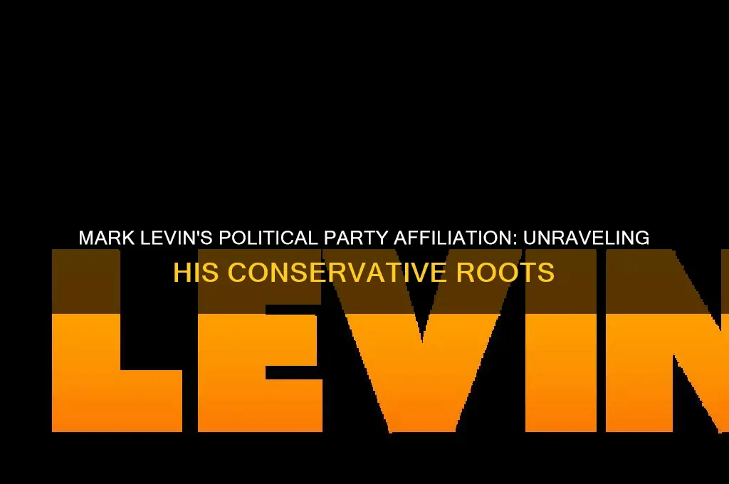 what political party is mark levin