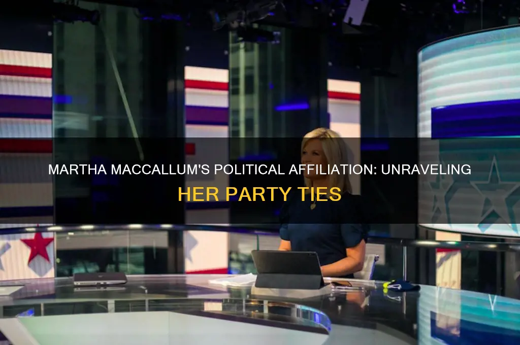 what political party is martha maccallum