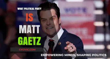 Matt Gaetz's Political Affiliation: Unraveling His Party Ties and Stance