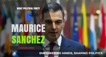 Maurice Sanchez's Political Affiliation: Unveiling His Party Allegiance