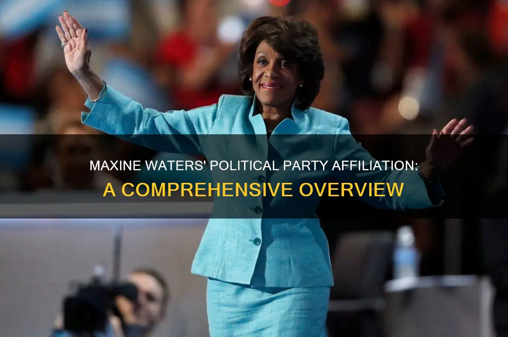 what political party is maxine waters
